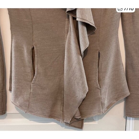 Fresh Laundry Womens XS Ruffled Open Cardigan - Picture 7 of 10